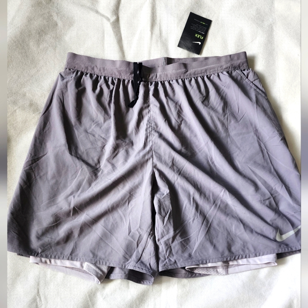 NWT Nike Flex with Spandex underlayer Dri-Fit Shorts size XL